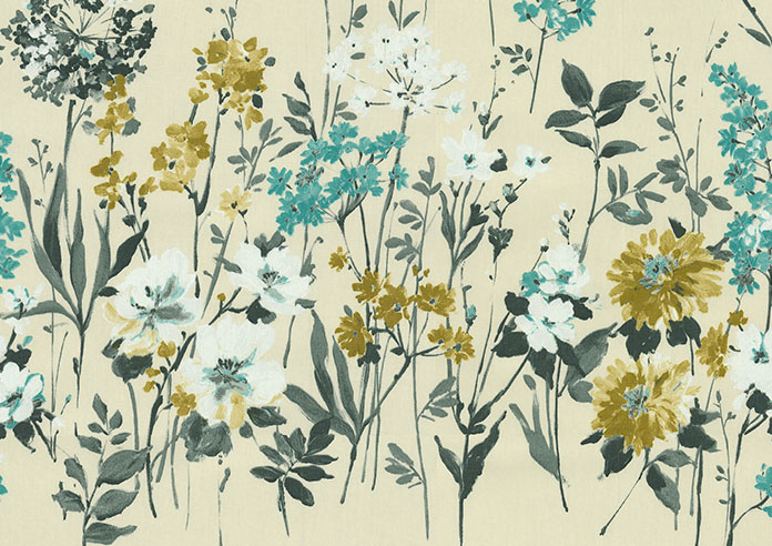 Wild Meadow, Pistachio - Roman Blind - Image 6
